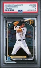 137090712 Konnor Griffin 2024 Bowman Draft #BDC-22 Chrome 1st RC PSA 9