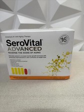 SeroVital ADVANCED 120 60-100 AUTHENTIC SEALED FREE AND FAST SHIPPING FORM USA