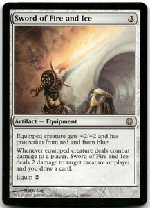 Mtg Sword of Fire and Ice for sale | eBay