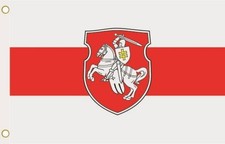 Juego de 3 pegatinas de vinilo Belarús con escudo 8x5 cm bandera Carsticker