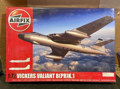 Airfix Vickers Valiant B(pr)k.1 Aircraft Model Kit A11001A 1:72 Parts Sealed!