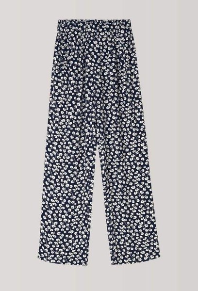 Women Ganni Trousers Multicolor Viscose 34 #7VUC