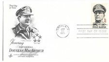 1971 FDC,  GENERAL DOUGLAS MacARTHUR