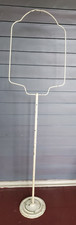 VINT METAL BIRD CAGE STAND ONLY --65" TALL--OR REPURPOSE AS HANGING PLANT STAND