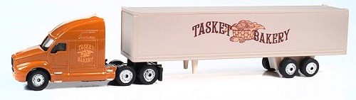 Amt/Mpc 590107 - 2000Er Semi Tractor Trailer Set Tasket Bakery - Neu-image