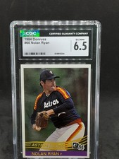 NOLAN RYAN 1984 DONRUSS #60 CGC EM MT 6.5 ASTROS QQ