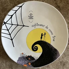 Rae Dunn x Disney Nightmare Before Christmas nightmares do come true 11" Plate