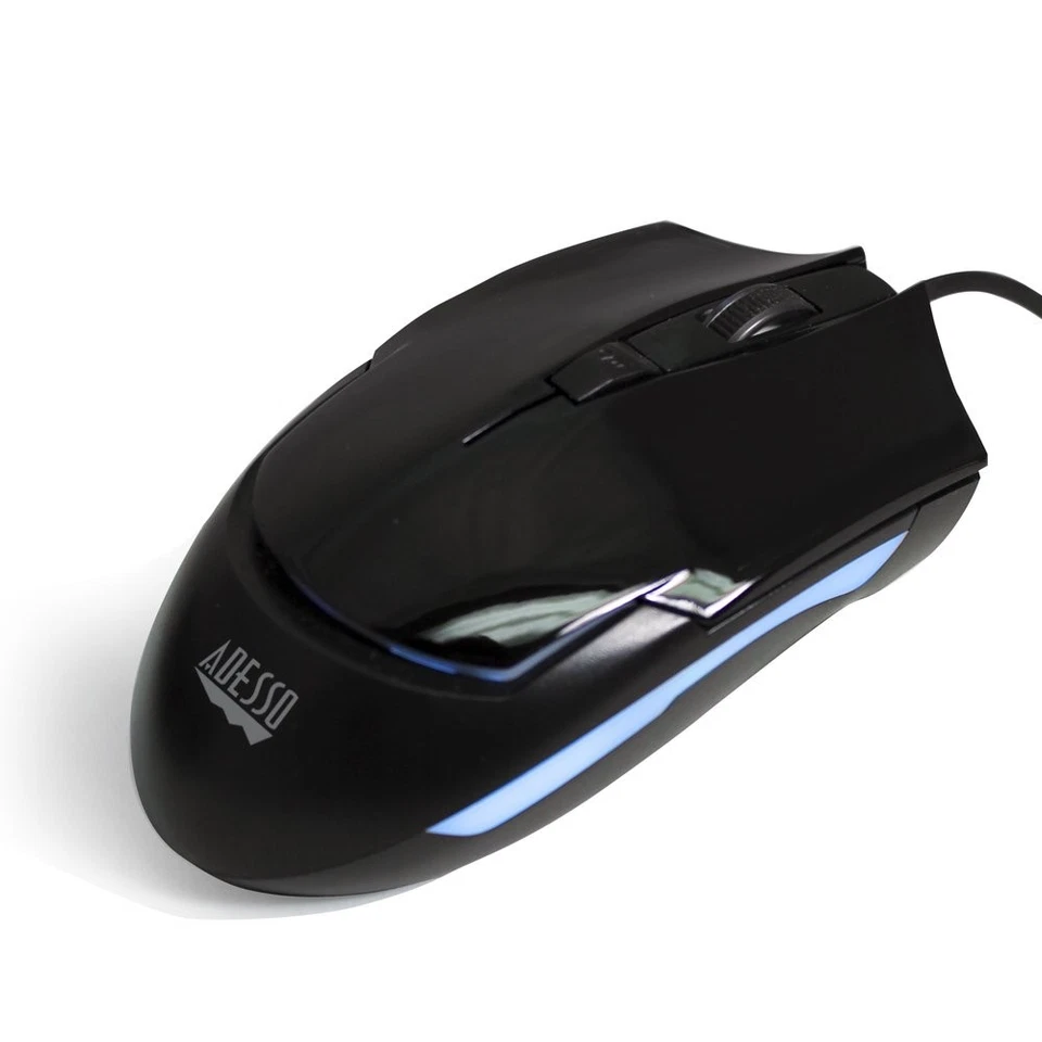 Adesso Imouse G1 Ergonomic Optical Gaming Mouse With Rgb Light 2400 Dpi - Image 2 of 4