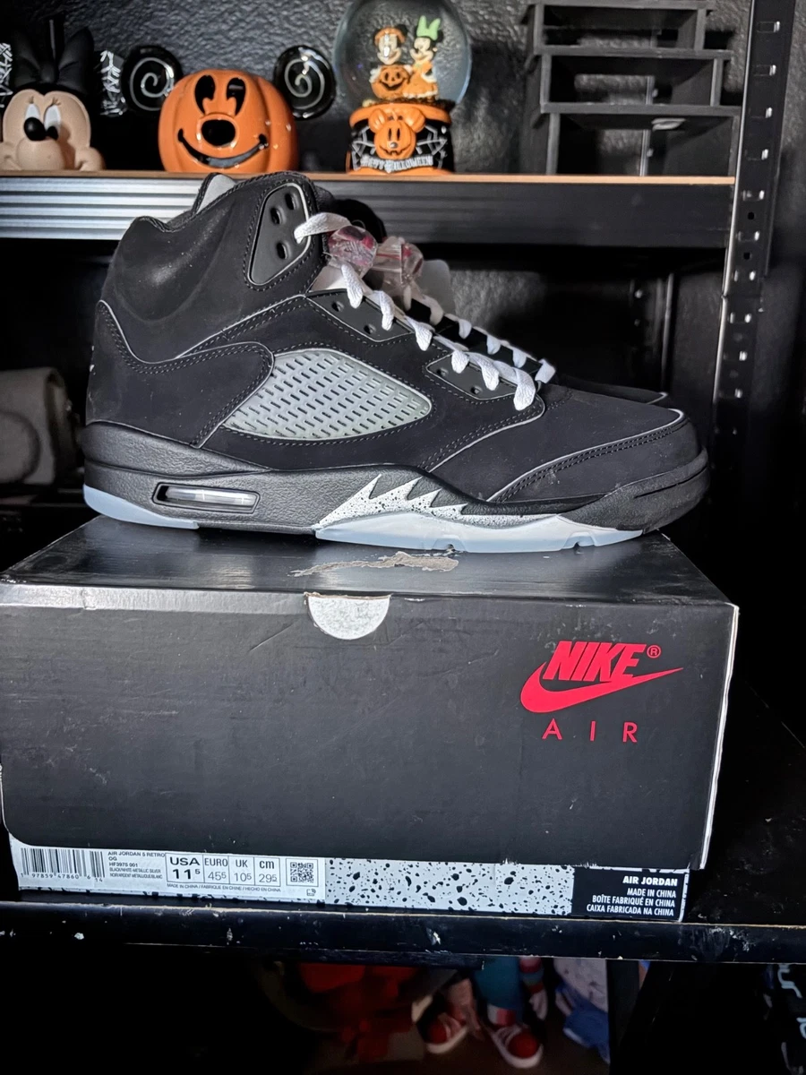 Jordan 5 Retro OG Black Metallic Reimagined | eBay