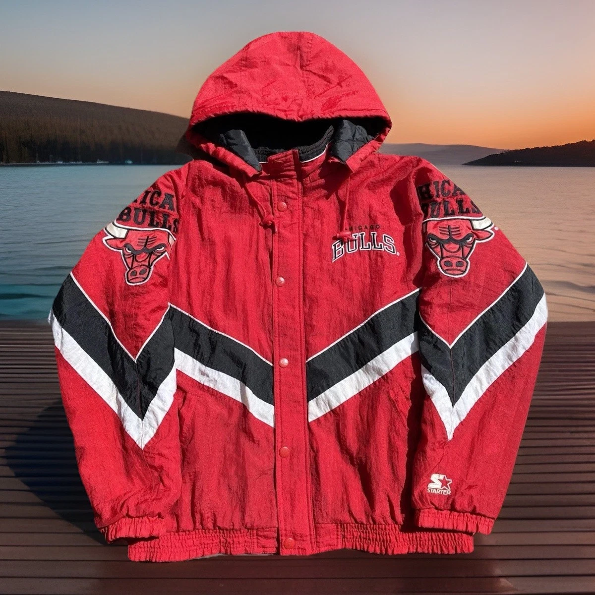 Starter Men Chicago Bulls NBA Jackets for sale | eBay