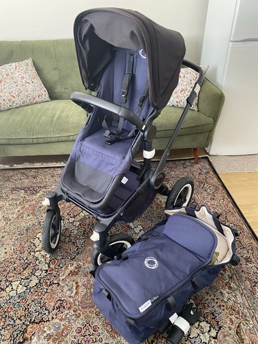 Carrito Bugaboo Buffalo Edición Limitada Denim Buggy Cuna - Imagen 14 de 18