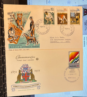 WCS 11 Two WCS Covers RSPCA/Stock Exchange=See NOTES
