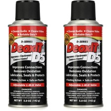 CAIG Laboratories DeoxIT D5 Contact Cleaner 5 Solutions 2 Pack