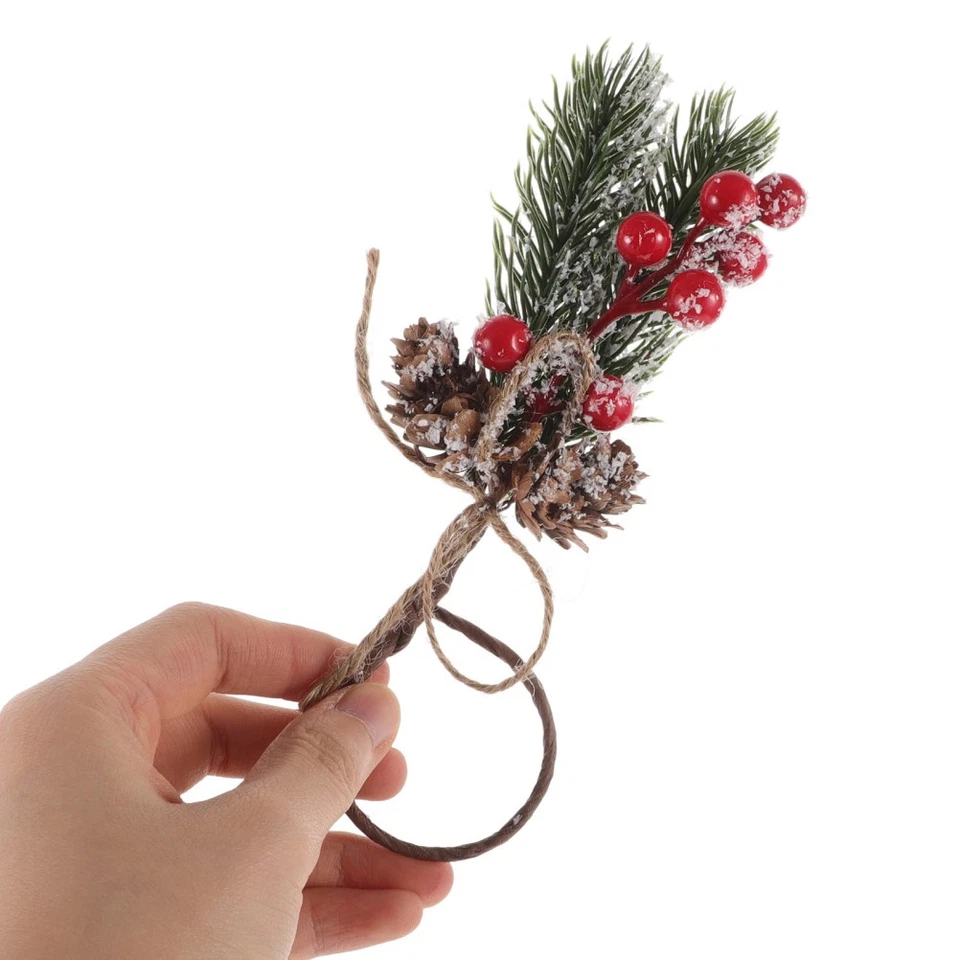 6 Pezzi Porta Tovaglioli Autunno Fiocco Decorazioni Festa Anello Tovagliolo Natale - Immagine 3 di 4