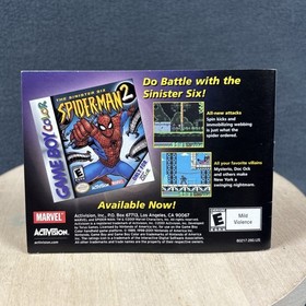 Nintendo Game Boy Color - X-Men: Wolverine's Rage - Game & Manual - Refurbished