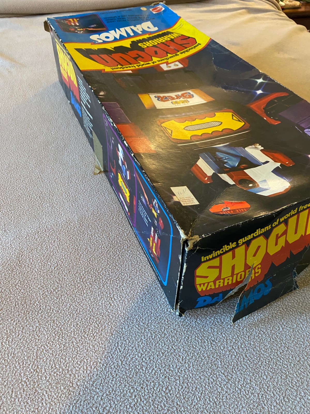 24" Shogun Warriors Daimos 1970s, complete, excellent condition with box