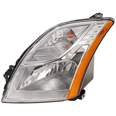 Headlight For 10-12 Nissan Sentra Base S SL Models Chrome Driver Side NI2502196
