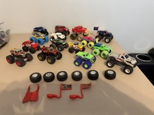 Hot Wheels Monster Truck Lot Of 15: Plus Accessories: Read Description