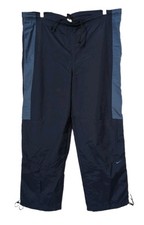 Vintage Nike Y2K Men's Track Pants Size Medium Mesh Lined Nylon