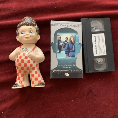 USA Home Entertainment Being John Malkovich VHS Tape Cusack Diaz Jonze 1999