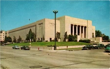 Vintage Joslyn Art Museum Omaha Nebraska Postcard 1950s