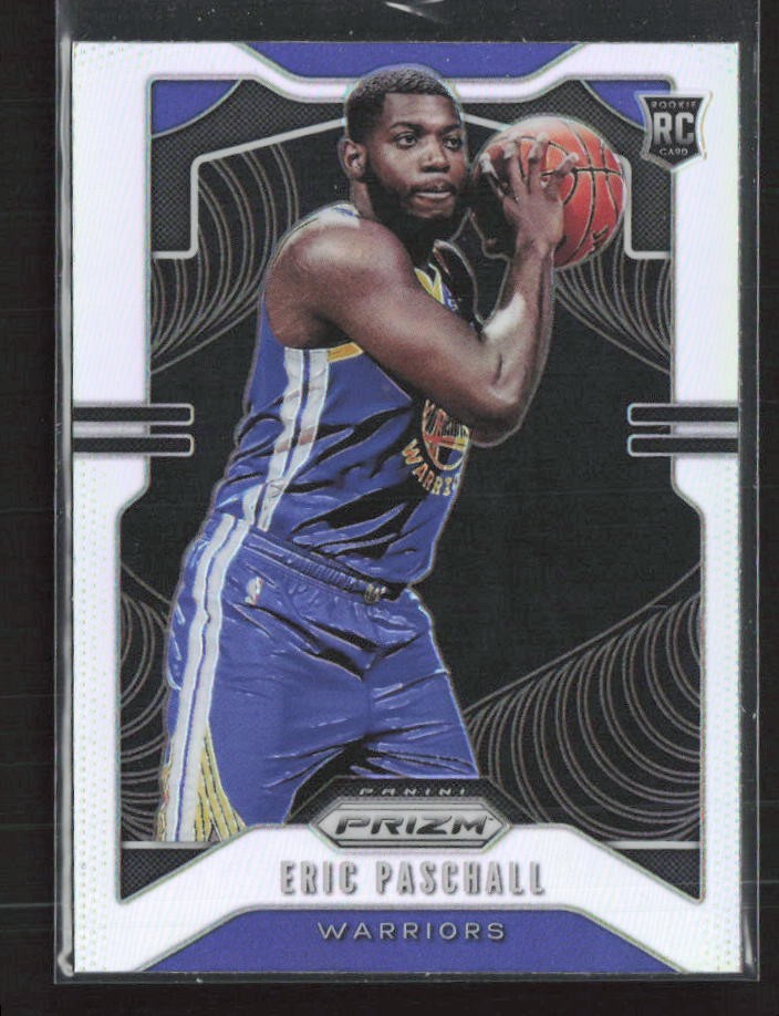 2019-20 Panini Prizm #279 Eric Paschall Prizms Silver Golden State Warriors (Z)
