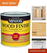 Rich Natural Wood Stain, 8oz Half Pint - Perfect for Furniture and Cabinets