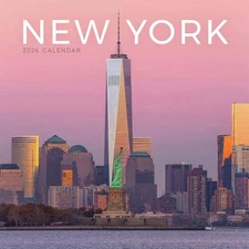 Carousel Worldwide, New York 2026 Mini Wall Calendar