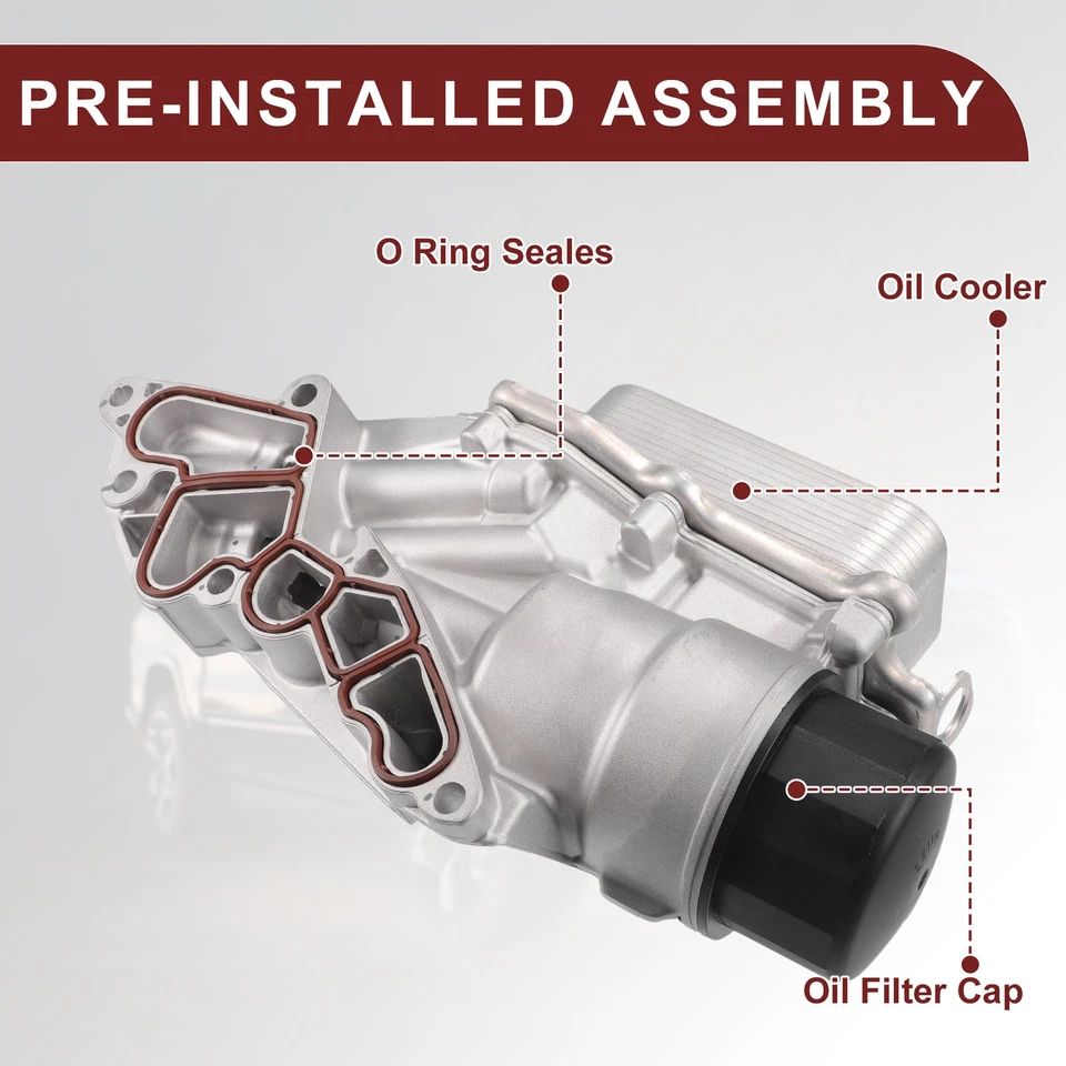 Pack of +For Mercedes-Benz G550 2009-2015 Engine Oil Filter Housing 2721800510 - Image 4 of 4