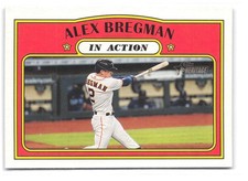 2021 Topps Heritage Alex Bregman 164 NM