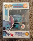 Funko Pop Stitch with Mood Chart Chase Red Angry Vinyl Figure #1744 Disney Lilo