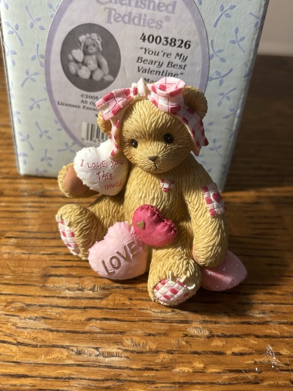 Cherished Teddies Marissa "You're my Beary Best Valentine" Figurine 4003826