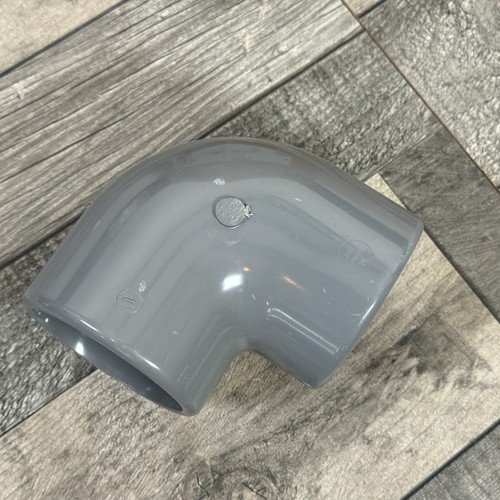 Gomito Georg Fischer ABS 90º d75 P10 729 100 112 GF +GF+ NUOVO grigio liscio 75 mm 3" - Foto 3 di 17