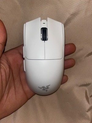 Razer DeathAdder V3 Pro Wireless Gaming Mouse - White
