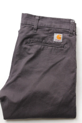 Carhartt Sid Pant Herren W32 L32 dunkelgrau Poly/Baumwolle LEVH081