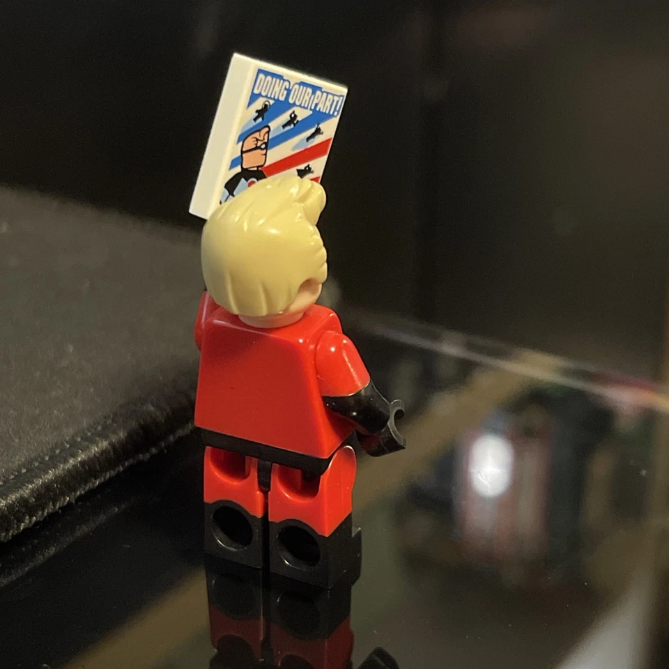 Lego Mr Incredible Minifigura Disney Serie 1 Coleccionable 71012 CMF Lote Raro Difícil de Encontrar Foto 2 de 2