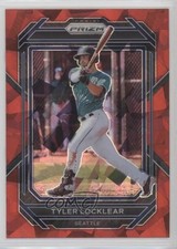 2023 Panini Prizm Red Ice Prizm Tyler Locklear #25 02l5