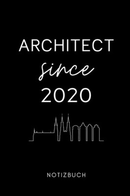 ARCHITECT SINCE 2020: A5 Notizbuch 120 Seiten liniert