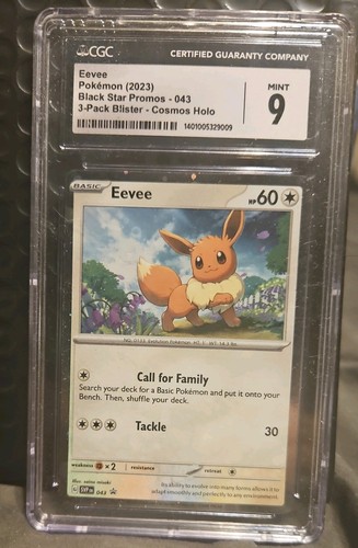 Eevee graded PSA 9 for sale on eBay
