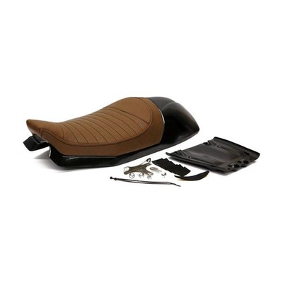 C-Racer Cafe Racer Sitz Kit braun für Triumph Bonneville T100 ab 08