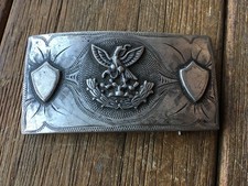 VINTAGE STERLING SILVER MEXICO BELT BUCKLE