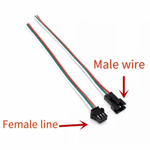 30 Pair For JST SM Connectors with 15cm Wires for LED Strip Installation - Afbeelding 11 van 11