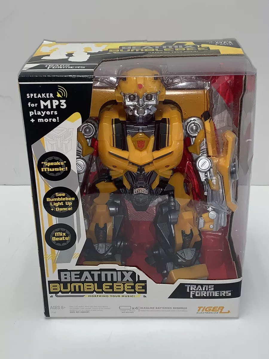 Transformers Beatmix Bumblebee MP3 speaker Light Hasbro Action Figure Toy Tiger*