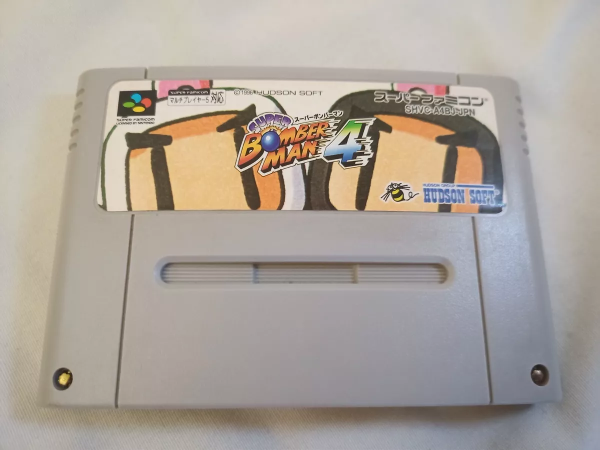 Super Bomberman SNES 4 players 