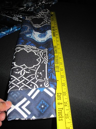 New with tags Lily By Firmiana Zip Up Hoodie Blue/Navy Blue floral Size XL ~8328 - Picture 6 of 7