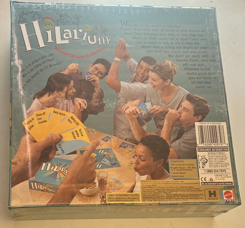 Hilarium Pandemonium In Motion Board Game by Mattel Games NEW SEALED - Picture 2 of 3
