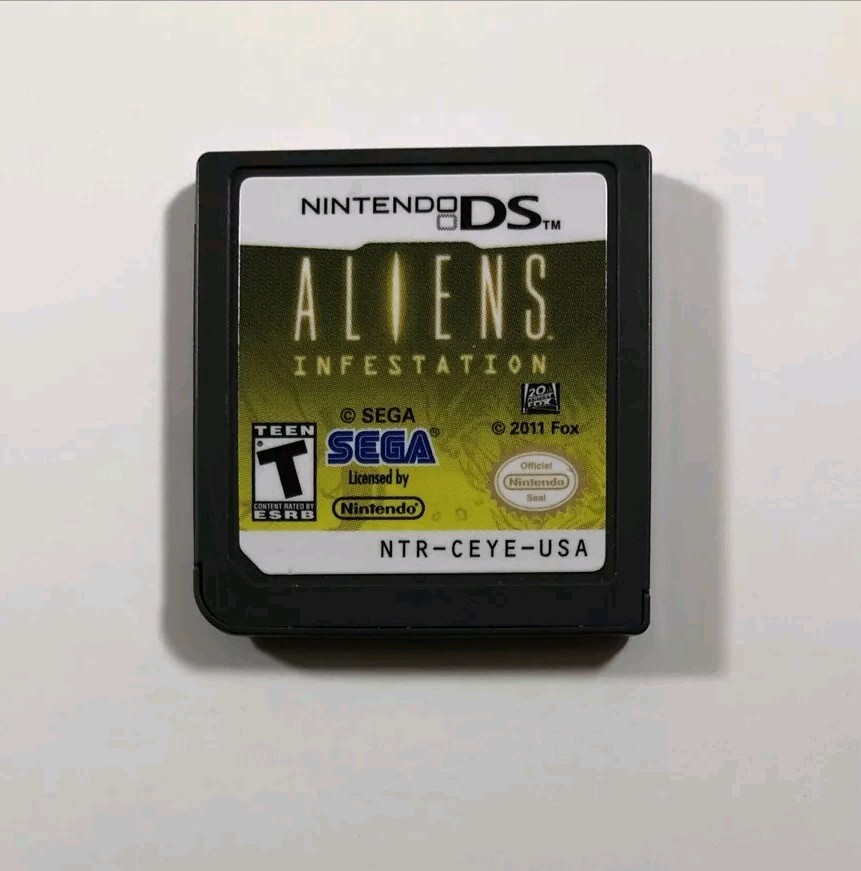 Aliens Infestation (Nintendo DS, 2011) Clean, Authentic Aliens Infestation (Nintendo DS, 2011) Clean, Authentic