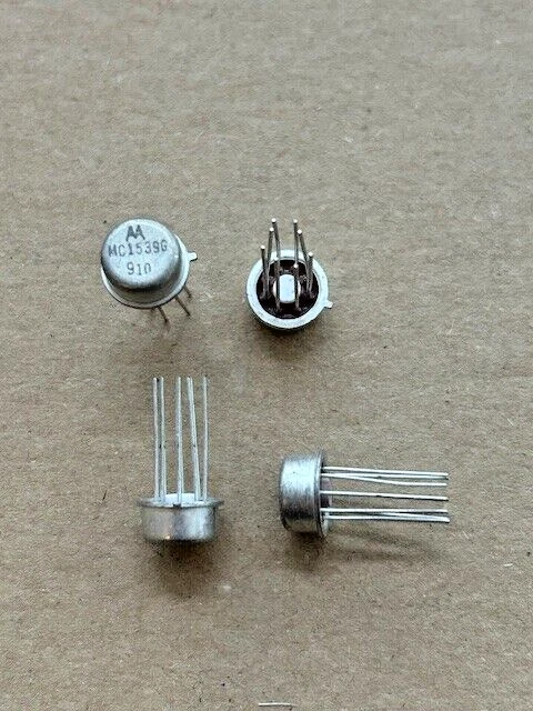1 Stück  MC1539G - Motorola - Integrierte Schaltung TO99 - 8 Pin - Vintage. - Bild 1 von 1