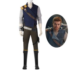 Star Wars Jedi Survivor Cal Kestis Costume Cosplay Suit Men's Outfit