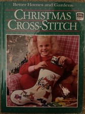 Better Homes and Gardens Christmas Cross-Stitch HardBack Book